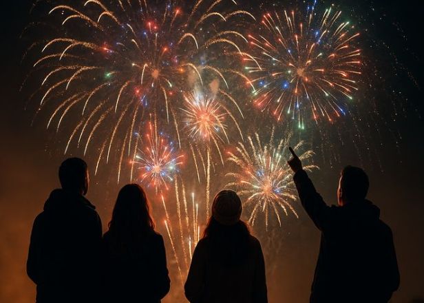 Musical fireworks in Hyderabad: Where lights dance to music